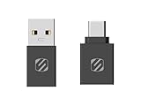 Scosche CAAKIT-RP Strikeline™ Charge & Sync USB Adapter Kit, USB-C Male to USB-A Female and USB-A...