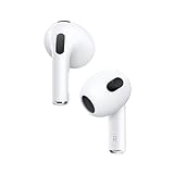 Apple AirPods (3rd Generation) Wireless Ear Buds, Bluetooth Headphones, Personalized Spatial Audio,...