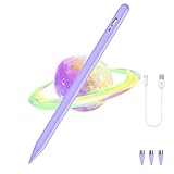Stylus Pen for Android/iOS Tablet,Tablet Pencil with Pom Tip Rechargeable Active Stylus Pen for...