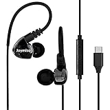 Joymiso USB C Headphones Type C Earbuds w Microphone and Volume for Samsung Galaxy S20 S21 Ultra...