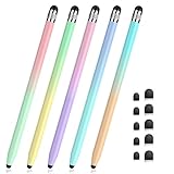 Stylus Pens for Touch Screens - StylusHome 5 Pack Stylus Pens, 2-in-1 High Sensitivity Capacitive...