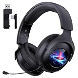 Gtheos Gaming Headsets Wireless for PS5/ PS4/Phone/Pad/PC/Nintendo Switch, 4-IN-1 Type C & USB...