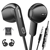 Wired Headphones 3.5mm Jack for Samsung Galaxy A15/A14/A32/A31/A52/S9/S10 Earphones with Microphone,...