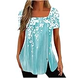 Amazon Warehouse Sale Clearance Returns Womens Summer Blouses Plus Size Tunic Tops for Women Trendy...