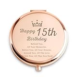 15th Birthday Gifts for Girls, Female Quinceanera Gifts for 15 Year Old, Personalized Engraved...