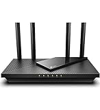 TP-Link WiFi 6 Router AX1800 Smart WiFi Router (Archer AX21) – Dual Band Gigabit Router, Works...