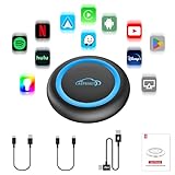 CPK680 Wireless CarPlay Android 13.0 OS Video AI Box Adapter, 8GB+128GB, Wireless Android Auto,...