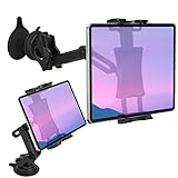 Tablet Car Mount Dashboard Windshield Holder, 360° Rotation Window Dash Stand for iPad Pro...