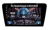 Double Din Auto Radio Stereo for Sko-da Octavia 3 2013-2018, Car DVD Player GPS Radio Compatible...