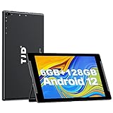 Android 12 Tablet, 10.1 Inch Tablets with Stand, 6GB RAM 128GB ROM 512GB Expandable, HD IPS Screen,...