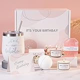Birthday Gifts for Women - Surprise Her with Unique Spa Gift Baskets Set - Happy Birthday Gifts Box...