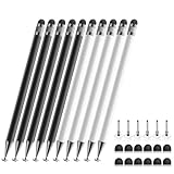 Bopomofo Stylus (10 Pcs), 2-in-1 Stylus Pen for Touchscreen, High Precision and Sensitivity,...