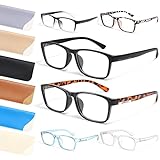 Gaoye 6 Pack Reading Glasses Blue Light Blocking for Women Men, Computer Readers Anti UV Glare...