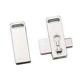 WURAWUS Custom USB Flash Drive 50/100-Pack - Silver Metal Custom Logo USB 3.0 & Type-C Memory Sticks...