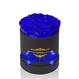NATROSES Preserved Real Roses in a Box Roses That Last Up to 3 Years, Long Lasting Roses Gifts for...