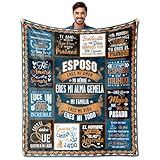 Tjovuzn Regalos De Aniversario para Esposo, Regalo para Mi Esposo Blanket 60'x50', Gifts for Husband...