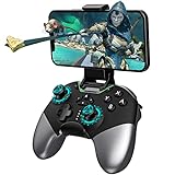 Bluetooth Controller for Switch/PC/iPhone/Android/Apple Arcade MFi Games/TV/Steam, Pro Wireless Game...