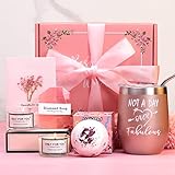Birthday Gifts For Women-Relaxing Spa Gift Box Basket For Her Mom Sister Best Friend Unique Happy...