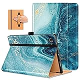 DTTO for Samsung Galaxy Tab A8 10.5 inch Case 2022, Premium Leather Business Folio Stand Cover with...