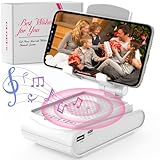 Birthday Gifts for Women, Cell Phone Stand with Wireless Bluetooth Speaker, Coolest Gifts for Women...