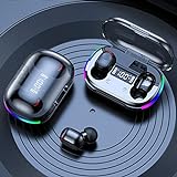Wireless Earbuds Bluetooth in Ear Light-Weight Headphones Built-in Microphone Smart Fingerprint...